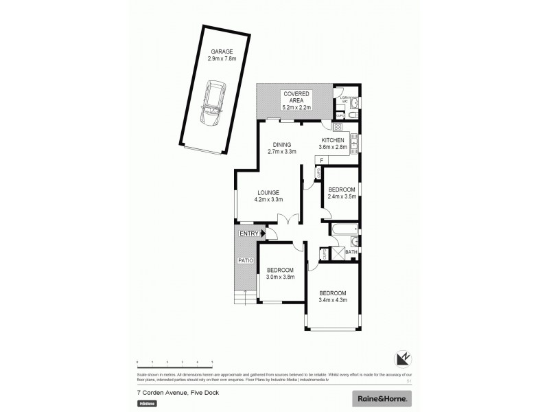 7 Corden Avenue, Five Dock NSW 2046 Floorplan