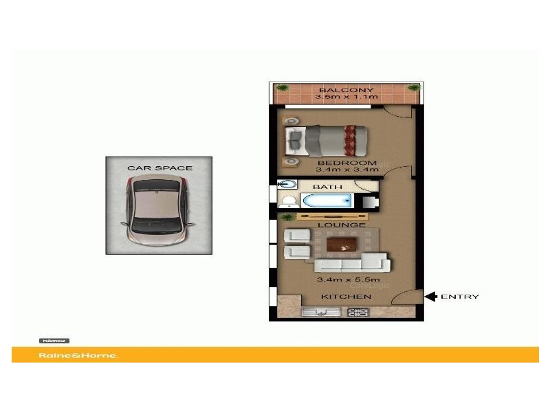 8/28 King Street, Ashfield NSW 2131 Floorplan