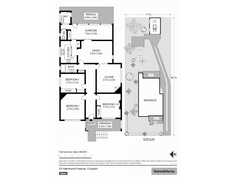 23 Hammond Avenue, Croydon NSW 2132 Floorplan