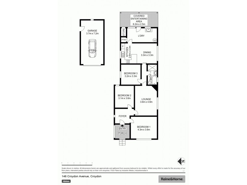 146 Croydon Avenue, Croydon Park NSW 2133 Floorplan