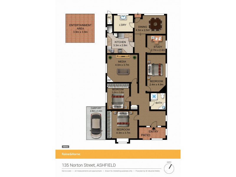 135 Norton Street, Ashfield NSW 2131 Floorplan
