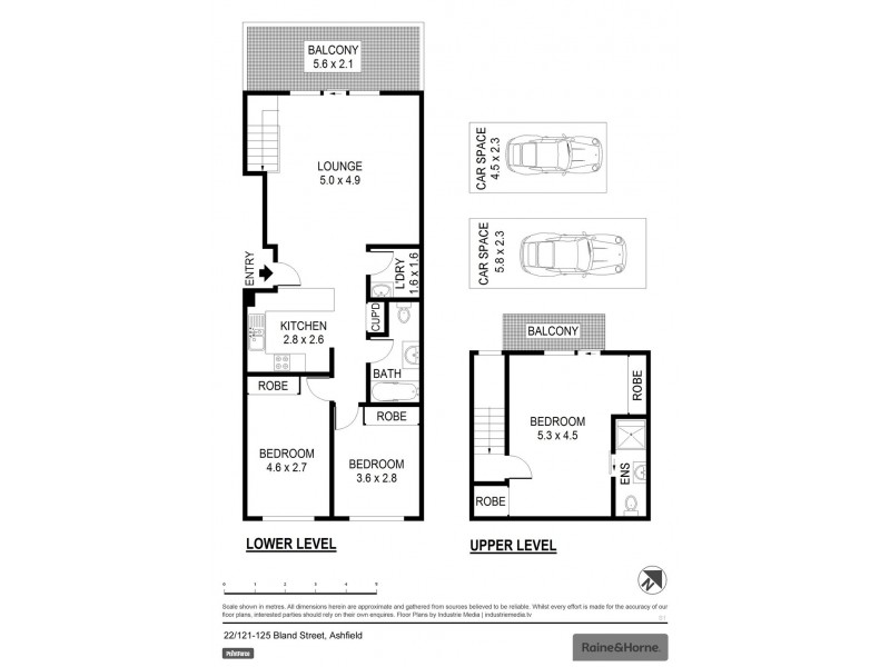 22/121-125 Bland Street, Ashfield NSW 2131 Floorplan