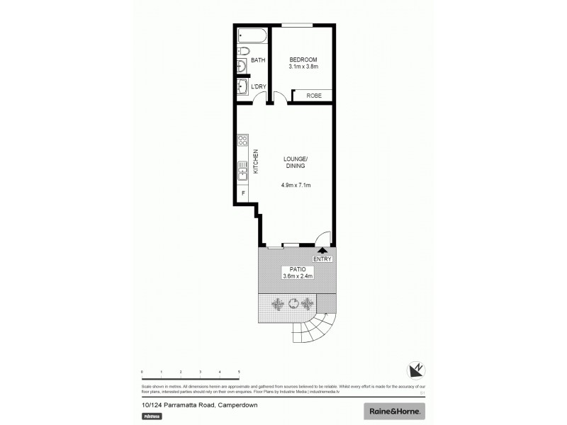 10/124 Parramatta Road, Camperdown NSW 2050 Floorplan