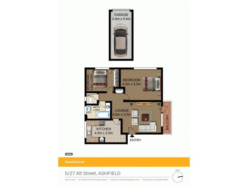5/27 Alt Street, Ashfield NSW 2131 Floorplan