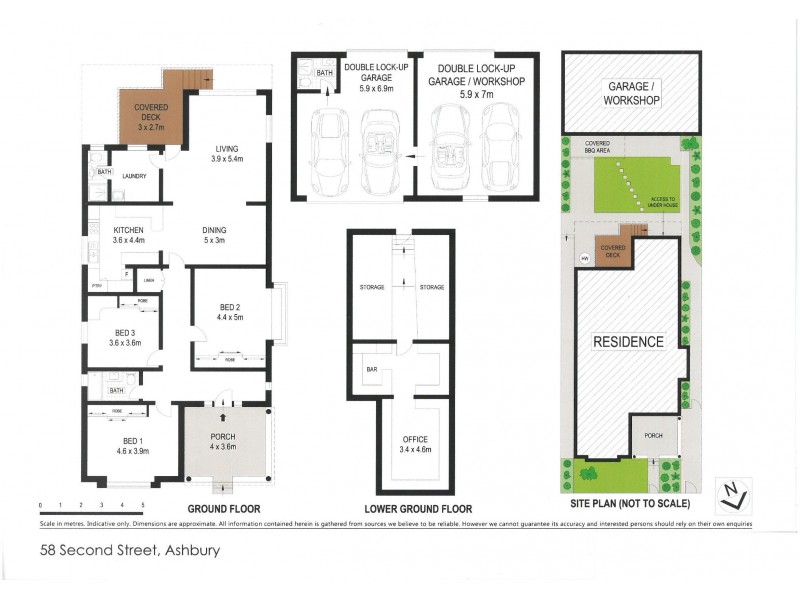 58 Second Street, Ashbury NSW 2193 Floorplan
