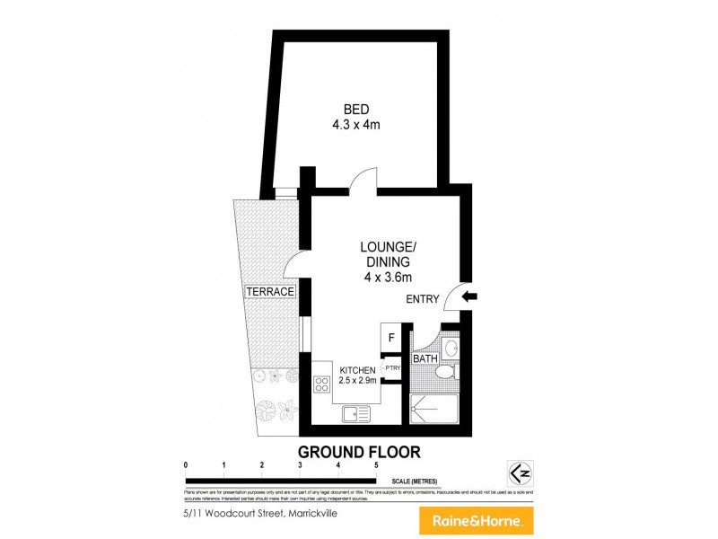 5/11 Woodcourt St, Marrickville NSW 2204 Floorplan