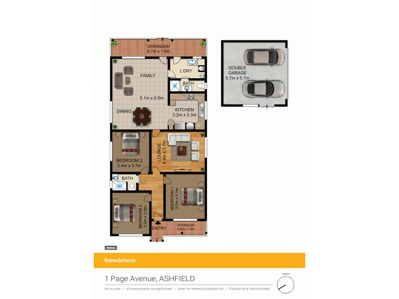 1 Page Avenue, Ashfield NSW 2131 Floorplan