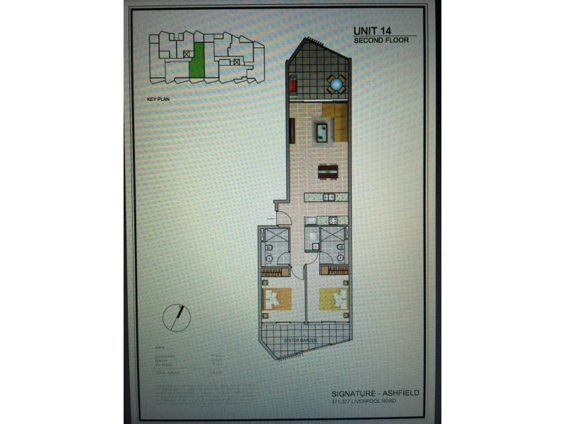 14/371-377 Liverpool Road, Ashfield NSW 2131 Floorplan
