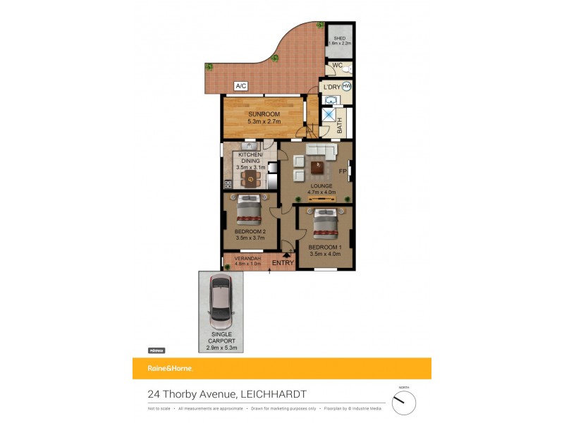 24 Thorby Avenue, Leichhardt NSW 2040 Floorplan