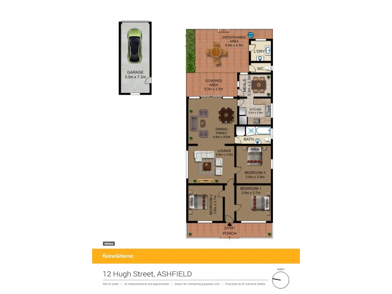 12 Hugh Street, Ashfield NSW 2131 Floorplan