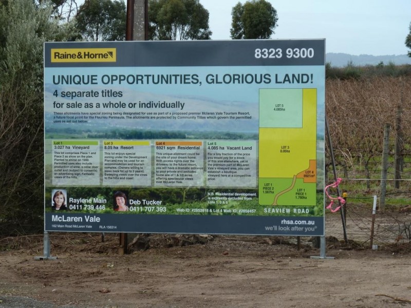 Lot 1, 212 Seaview Road, Mclaren Vale SA 5171
