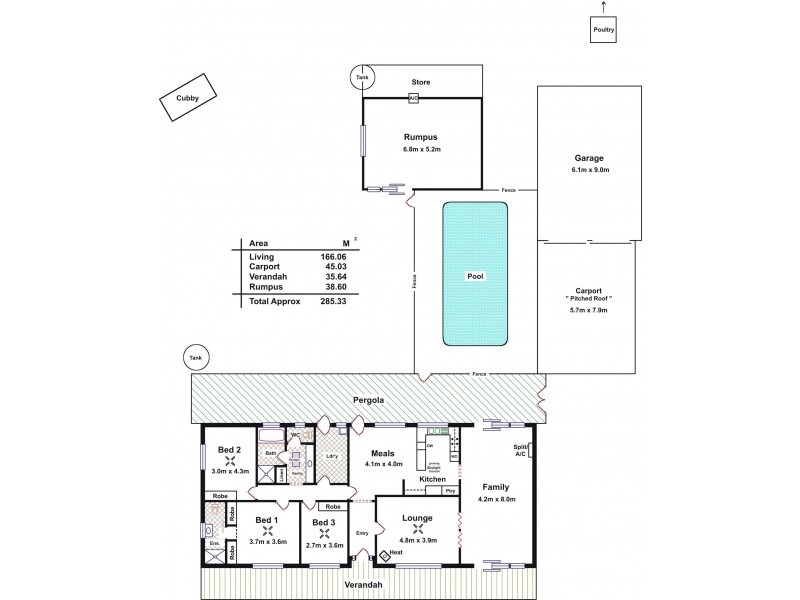 109 Main Road, Mclaren Flat SA 5171 Floorplan