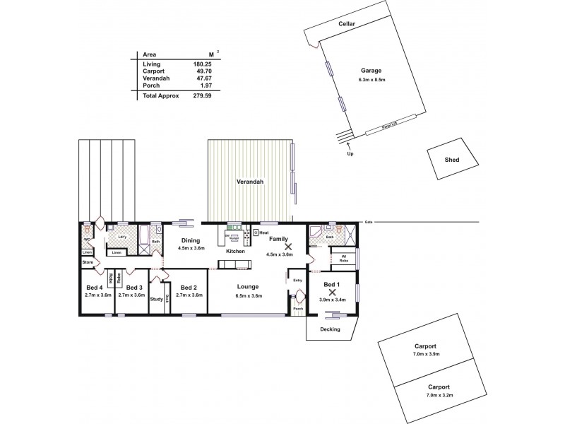 23 St Matthews Street, Willunga SA 5172 Floorplan
