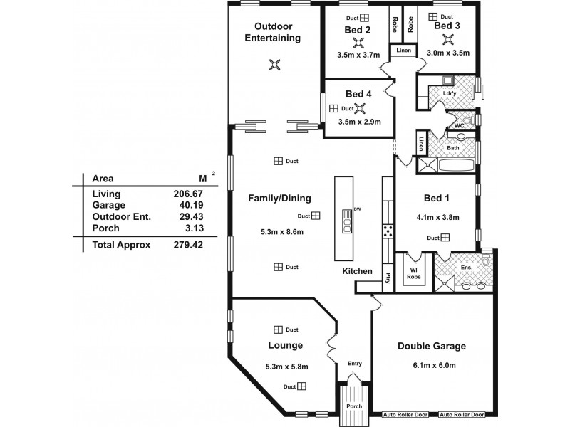 45 Halcyon Circuit, Aldinga Beach SA 5173 Floorplan