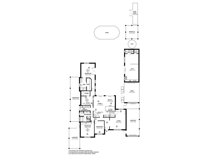 3 Prior Street, Willunga SA 5172 Floorplan