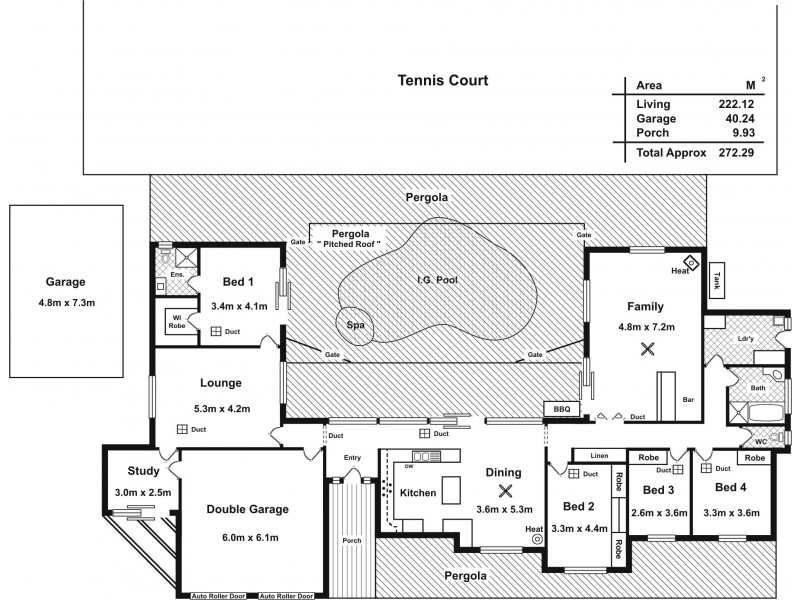 17 Jacobs Drive, Willunga SA 5172 Floorplan