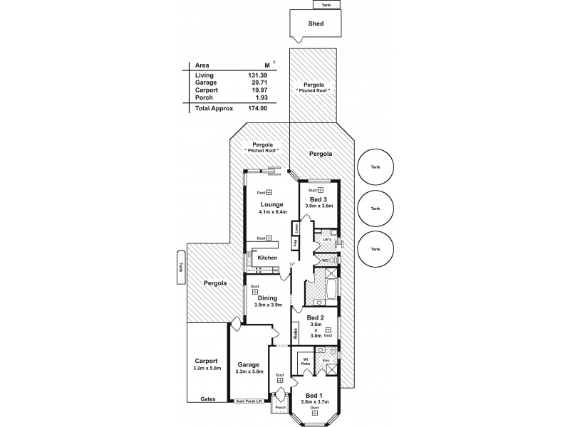 8 Chalk Hill Road, Mclaren Vale SA 5171 Floorplan