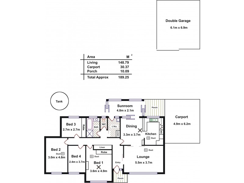9 South Park Way, Mclaren Vale SA 5171 Floorplan