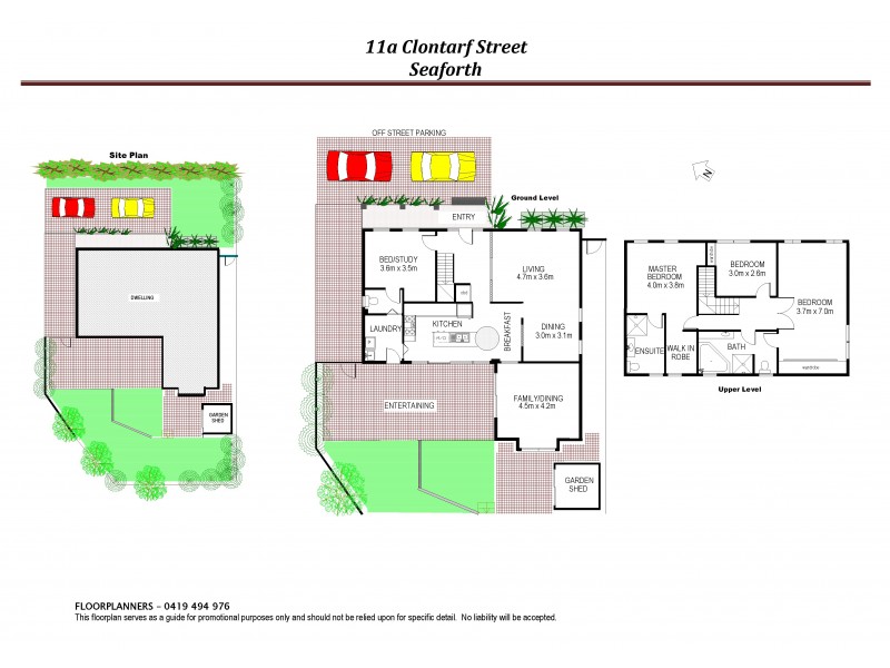 11A Clontarf Street, Seaforth NSW 2092 Floorplan