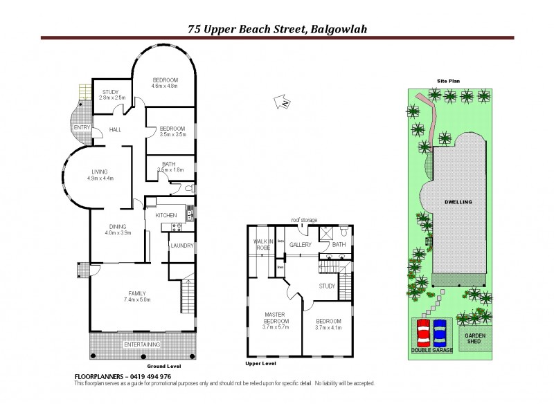 75 Upper Beach Street, Balgowlah Heights NSW 2093 Floorplan