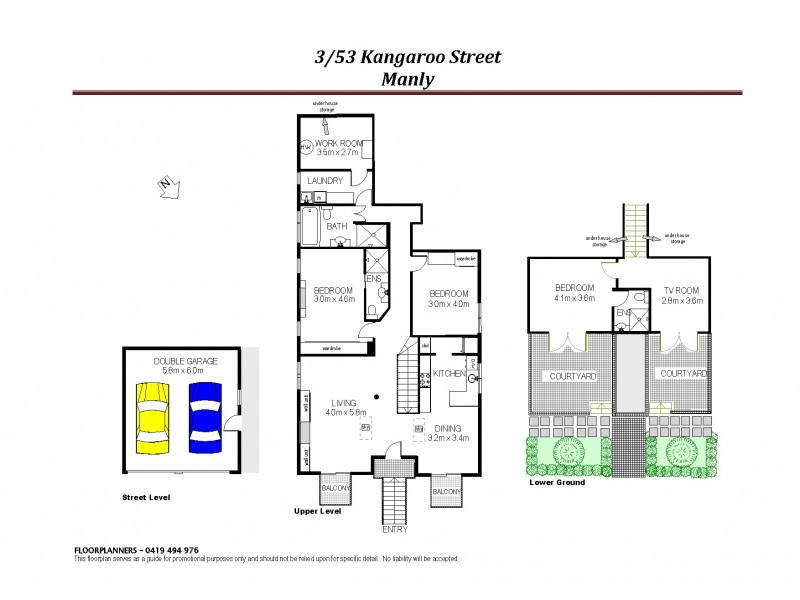 3/53 Kangaroo Street, Manly NSW 2095 Floorplan