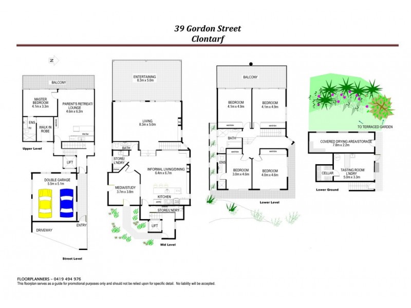 39 Gordon Street, Clontarf NSW 2093 Floorplan