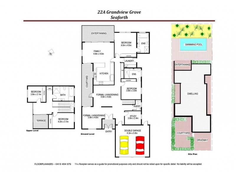 22A Grandview Grove, Seaforth NSW 2092 Floorplan