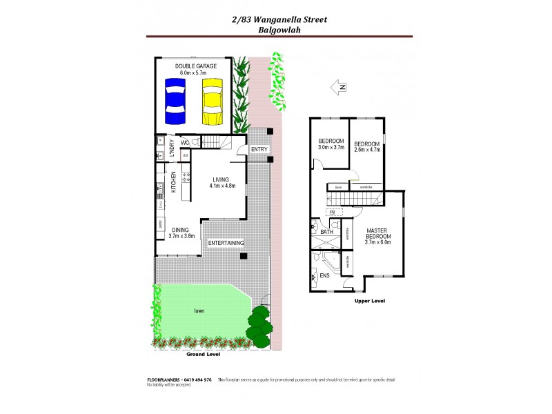 2/83 Wanganella Street, Balgowlah NSW 2093 Floorplan