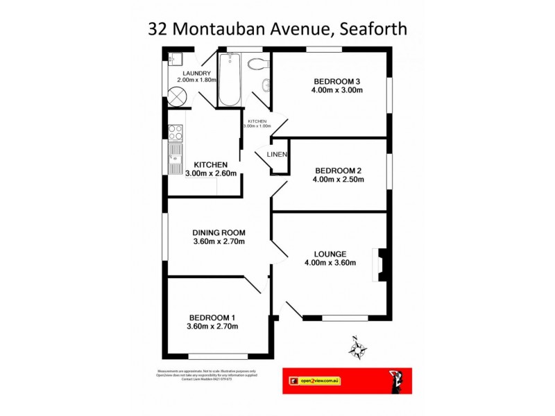 32 Montauban Avenue, Seaforth NSW 2092 Floorplan