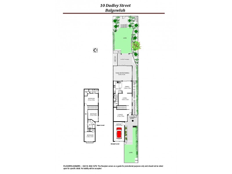 10 Dudley Street, Balgowlah NSW 2093 Floorplan