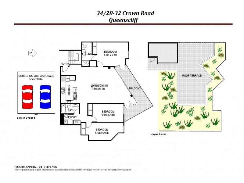 34 / 28-32 Crown Rd, Queenscliff NSW 2096 Floorplan