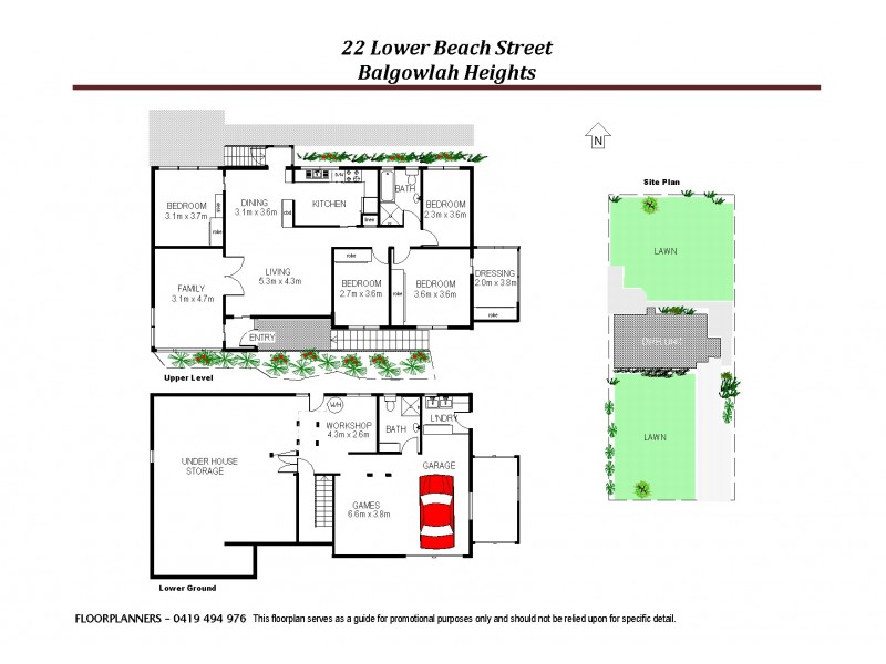 22 Lower Beach Street, Balgowlah NSW 2093 Floorplan