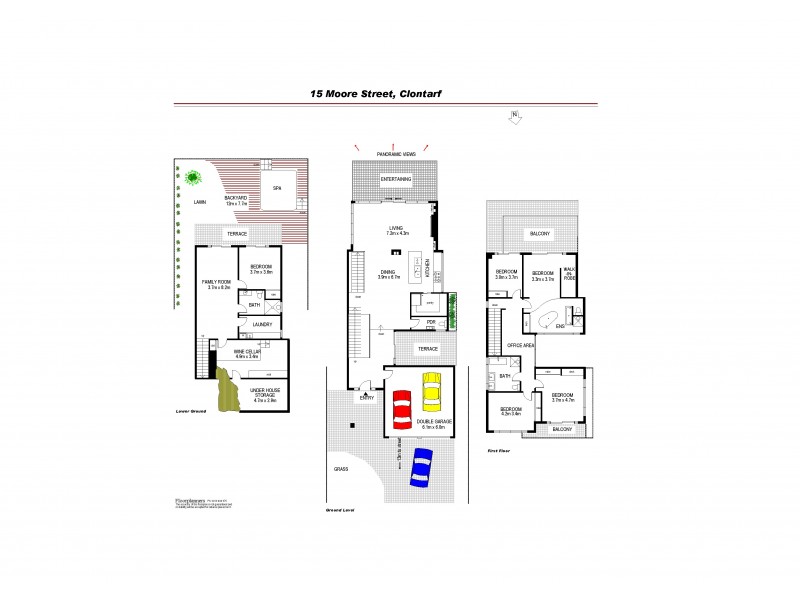 15 Moore Street, Clontarf NSW 2093 Floorplan