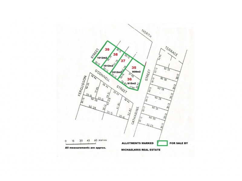 Lots 35 – 39 Cnr Catherine and O’Connell Streets, Farrell Flat SA 5416