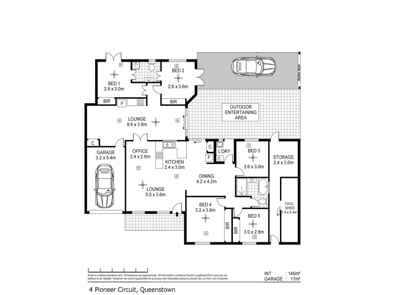 4 Pioneer Circuit, Queenstown SA 5014 Floorplan