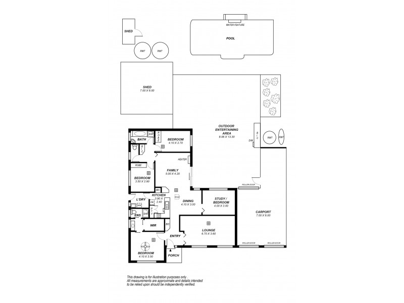 4 Himalaya Drive, North Haven SA 5018 Floorplan