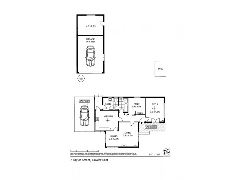 7 Taylor Street, Gawler East SA 5118 Floorplan