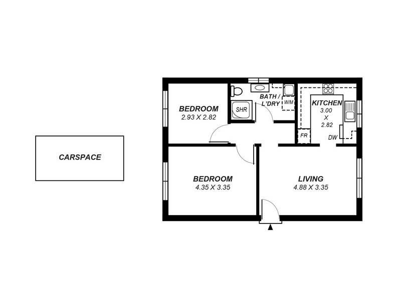 33/180 Seaview Rd, Henley Beach South SA 5022 Floorplan