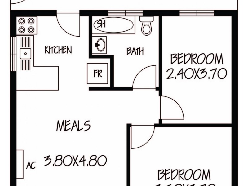 12/185 Tapleys Hill Rd, Seaton SA 5023 Floorplan