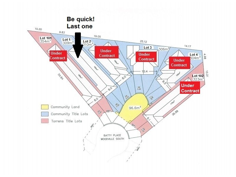 Lot 1, 2A Batty Place, Woodville South SA 5011