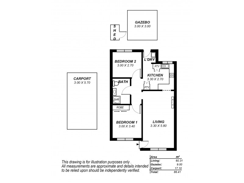 17/4 Clapton Drive, Paralowie SA 5108 Floorplan