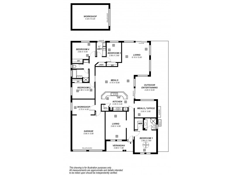 22 Brimpton Ave, Mawson Lakes SA 5095 Floorplan