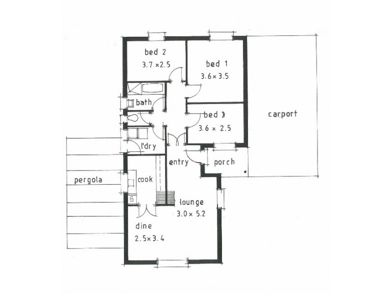 7 Buchanan Street, Smithfield Plains SA 5114 Floorplan