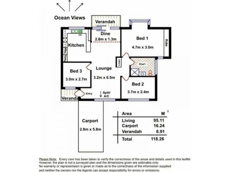5/5 Ulah Place, Semaphore Park SA 5019 Floorplan