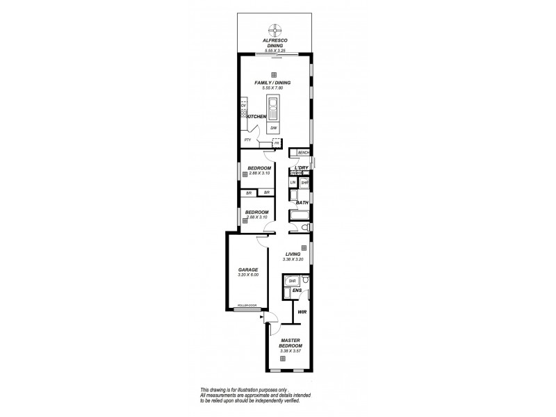 16A Alvis Road, Croydon Park SA 5008 Floorplan