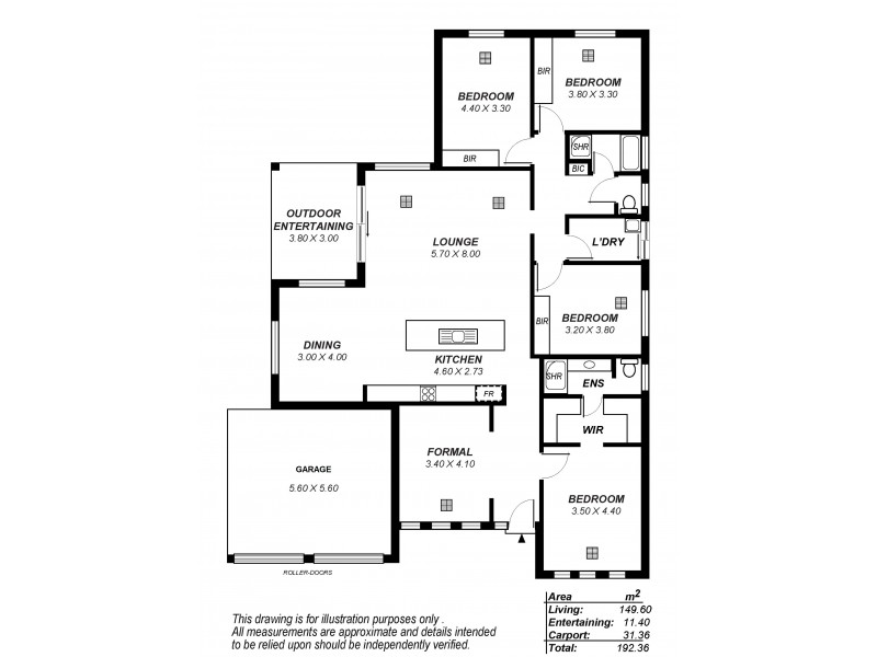 16 Featherstone Street, Smithfield Plains SA 5114 Floorplan