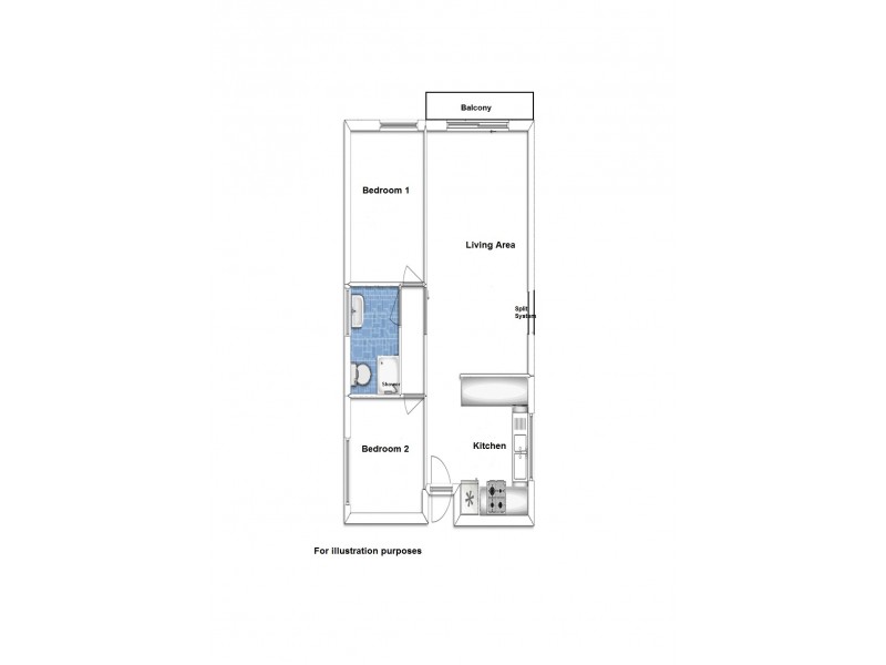12/3 Henry Street, Rosewater SA 5013 Floorplan