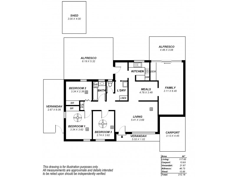 21 Illalong Crescent, Munno Para SA 5115 Floorplan
