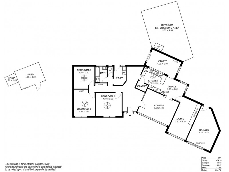 7 Rulana Court, Kidman Park SA 5025 Floorplan