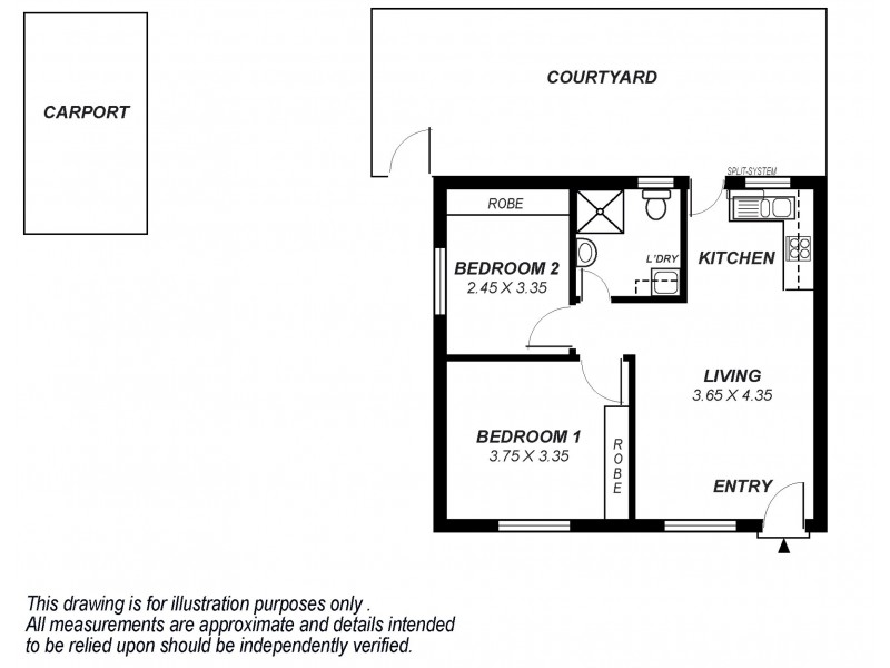 2/35 Farrant Street, Prospect SA 5082 Floorplan